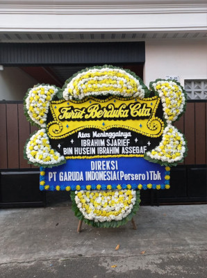 Papan Bunga Duka di Pinoh Utara